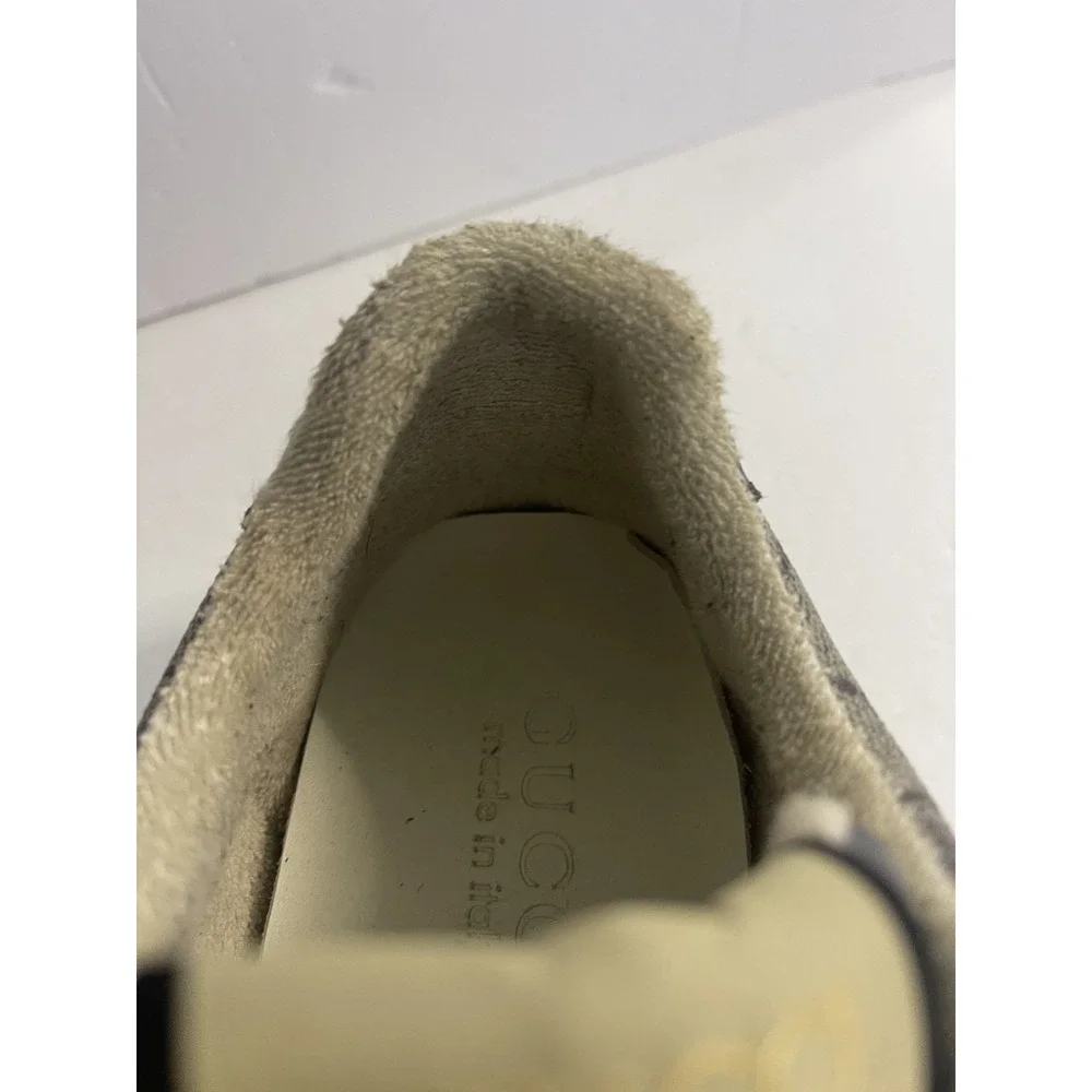 Gucci Screener GG‎ Canvas Low-Top Sneakers Size 10 - Picture 15 of 16